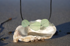Zee glas zacht groen